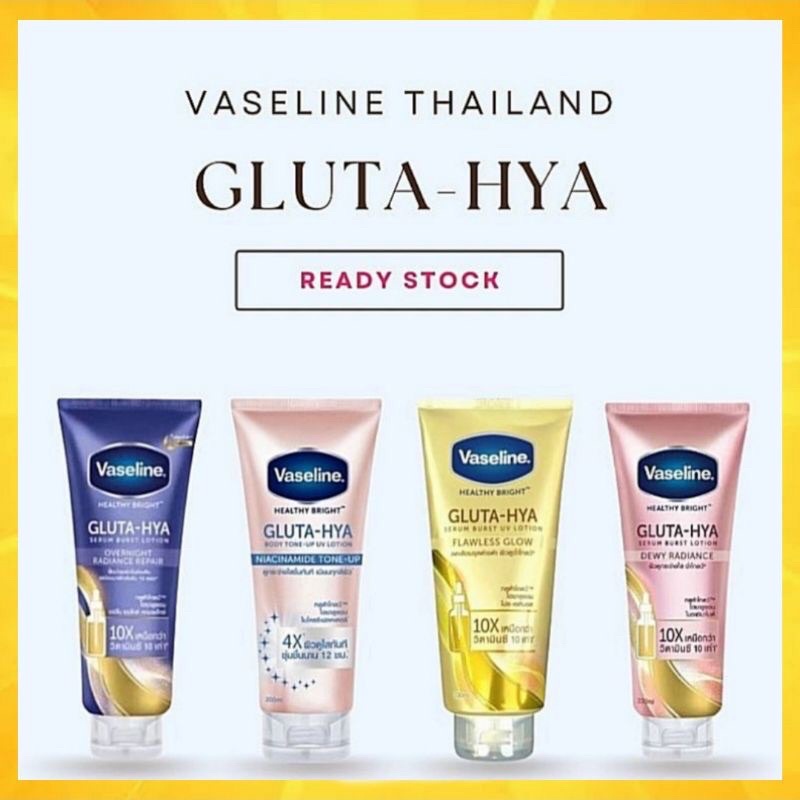 vaseline thailand gluta hya