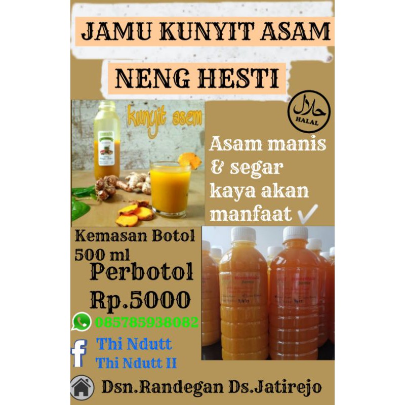 

Jamu kunyit asam