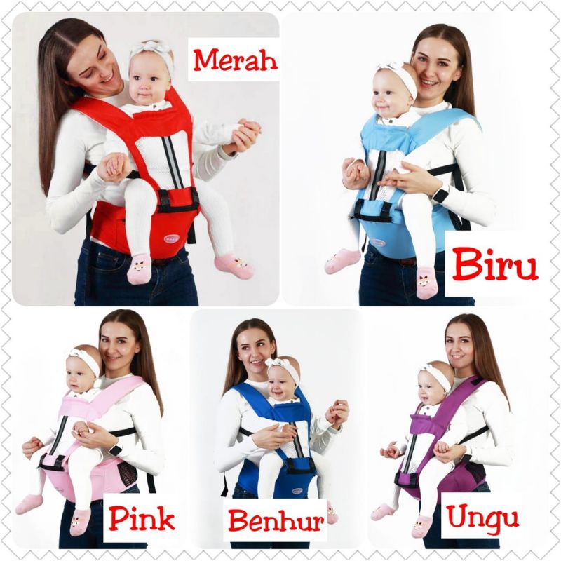 gendongan bayi hipseat  4 in 1