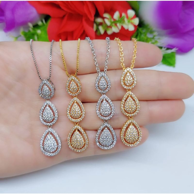 Xuping kalung &amp; liontin susun 003