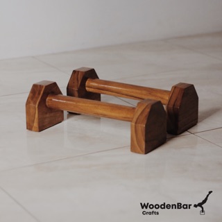 #WoodenBarCraft Parallettes - Paralet Bar untuk Push Up/Hand Stand