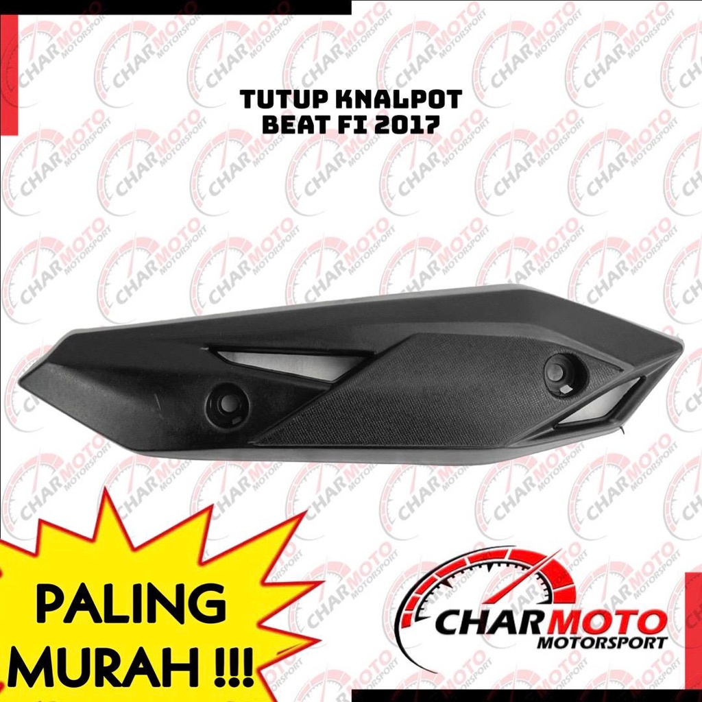 Cover Tutup Knalpot Premium Beat Variasi Carbulator, ESP, FI 2015, FI 2017, FI 2020, Pop PNP - Charmoto