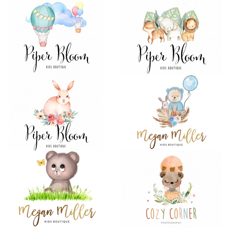 

(DRAN COZY KIDS) JASA PEMBUATAN DESAIN LOGO BISNIS OLSHOP
