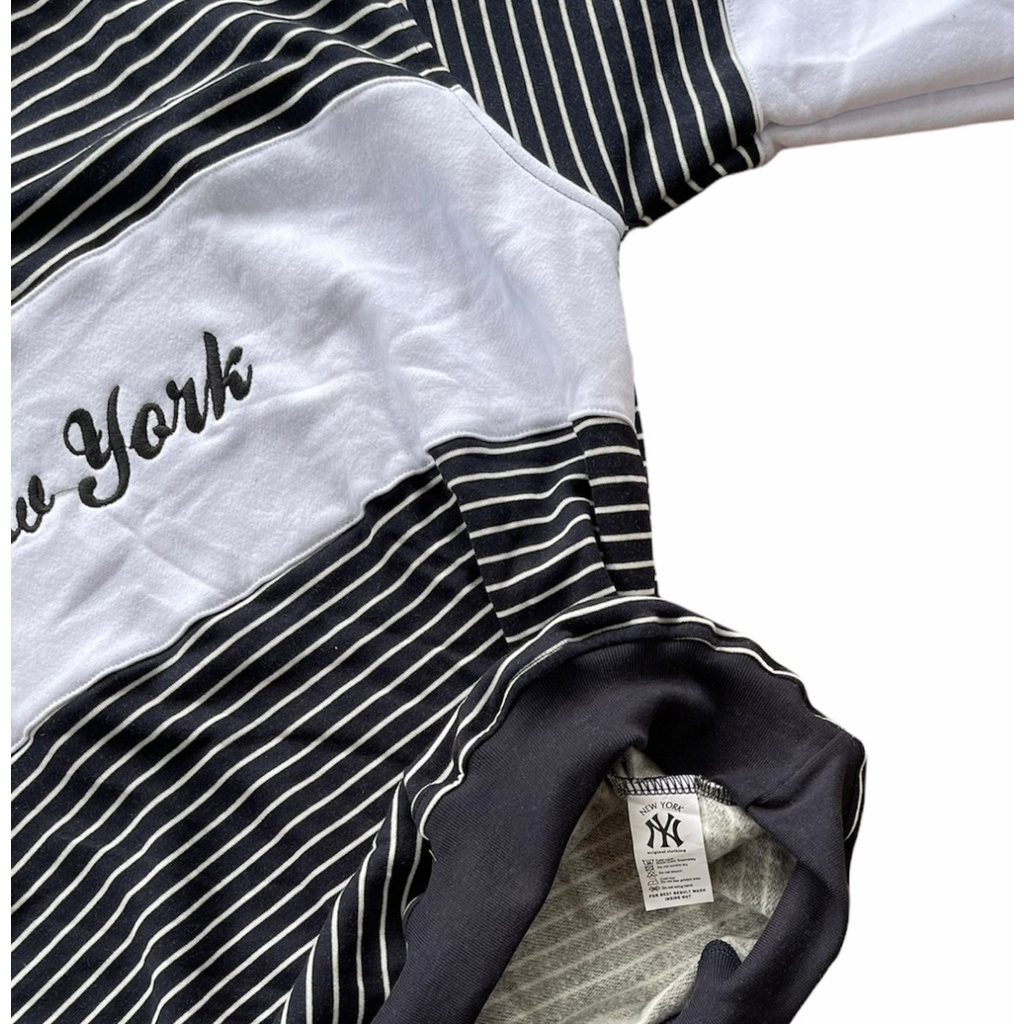 Jaket Sweater Sweater NY STRIPED – Fashion Trendy Casual Unisex Good Brand Quality 99% Realpict