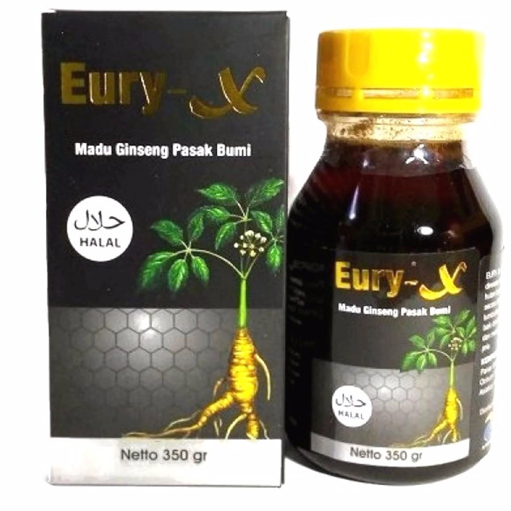 Madu Eury X Madu Ginseng Pasak Bumi