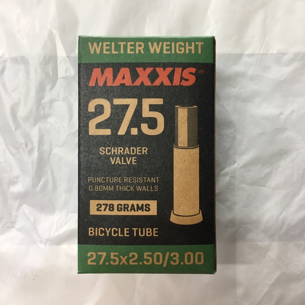 CYCLUB INC – BAN DALAM SEPEDA MAXXIS WELTER WEIGHT SCHRADER VALVE 27.5 x 2.50 - 3.00