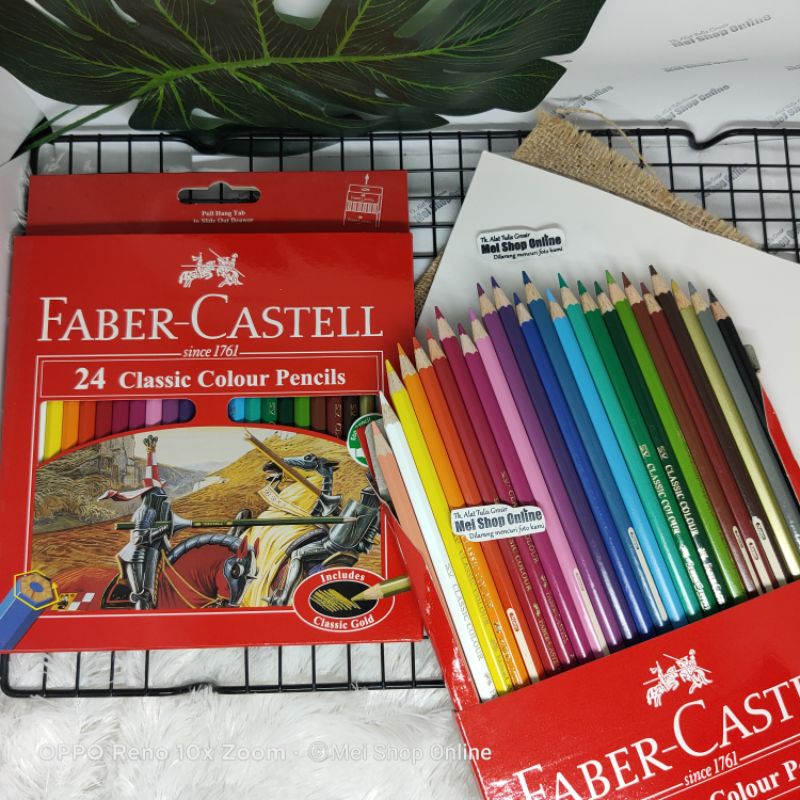 

Pensil Warna Faber Castell 24 Warna