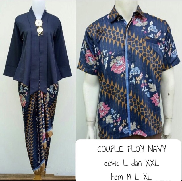 KEBAYA FLOY COUPLE / KEBAYA FLOY / KEBAYA KARTINI / KEBAYA COUPLE / KEBAYA KONDANGAN