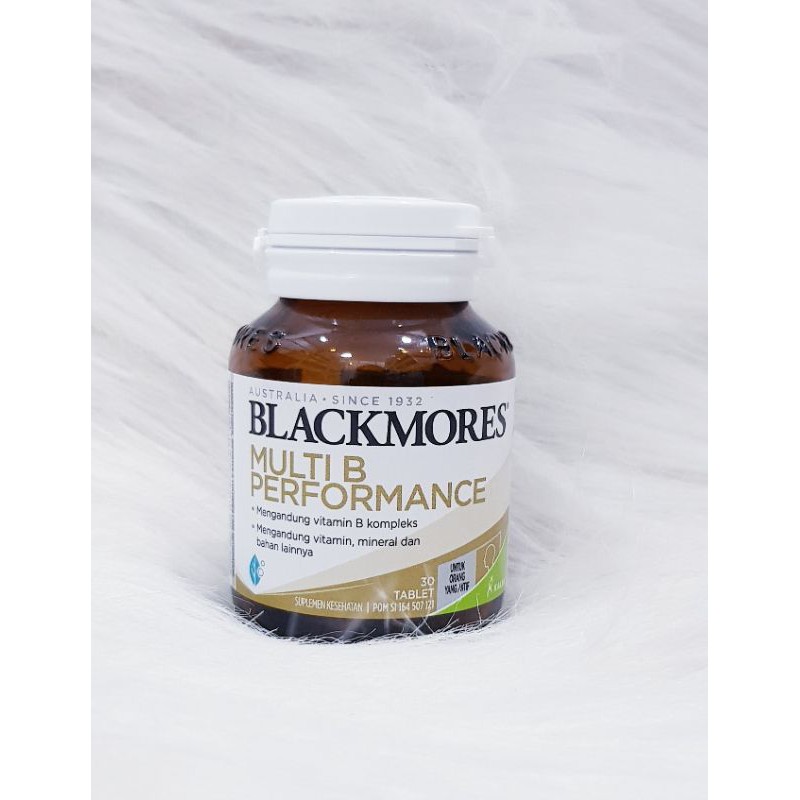 BLACKMORES MULTI B PERFORMANCE ISI 30 TAB