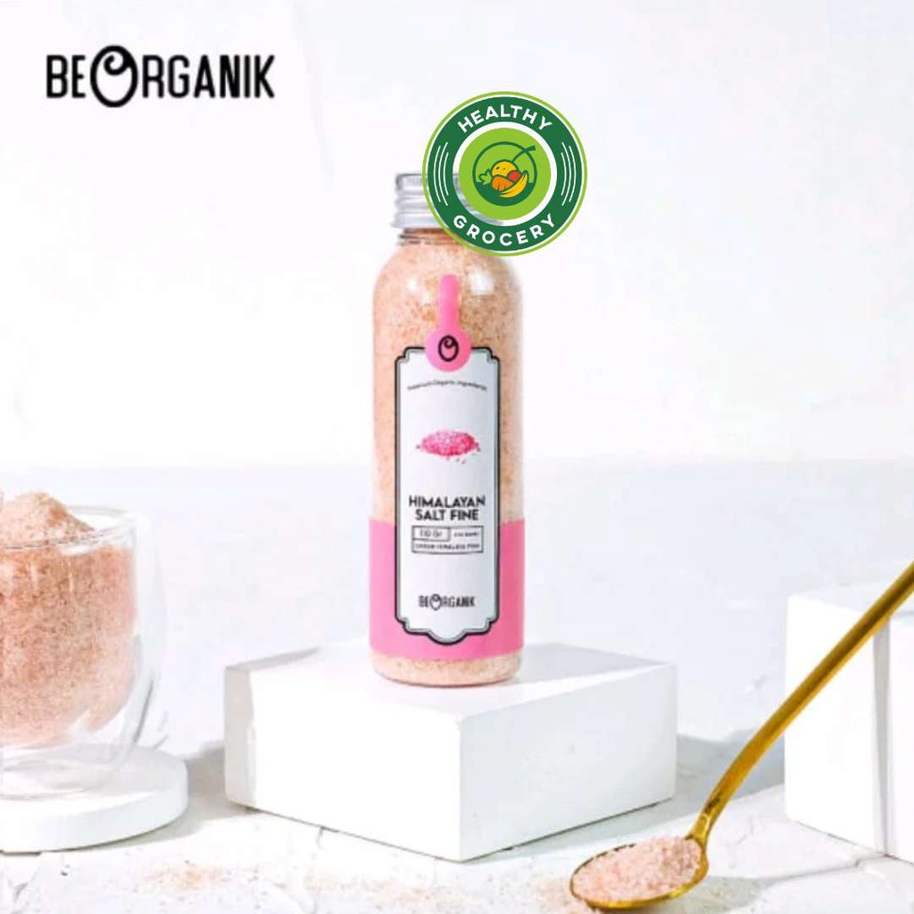 

Beorganik Himalayan Salt Fine 110gr / Garam Himalaya Halus