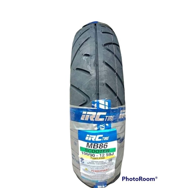 BAN MATIC SCOPY NEW DEPAN IRC MB86 100/90 RING 12 TUBELESS