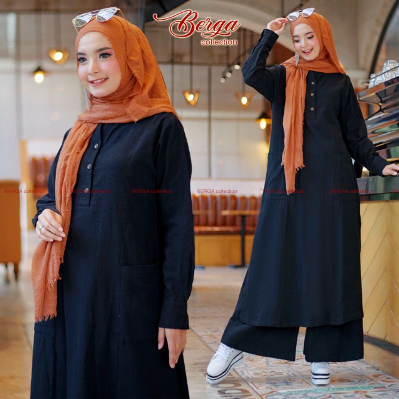 SetCel Berga collection Hitam