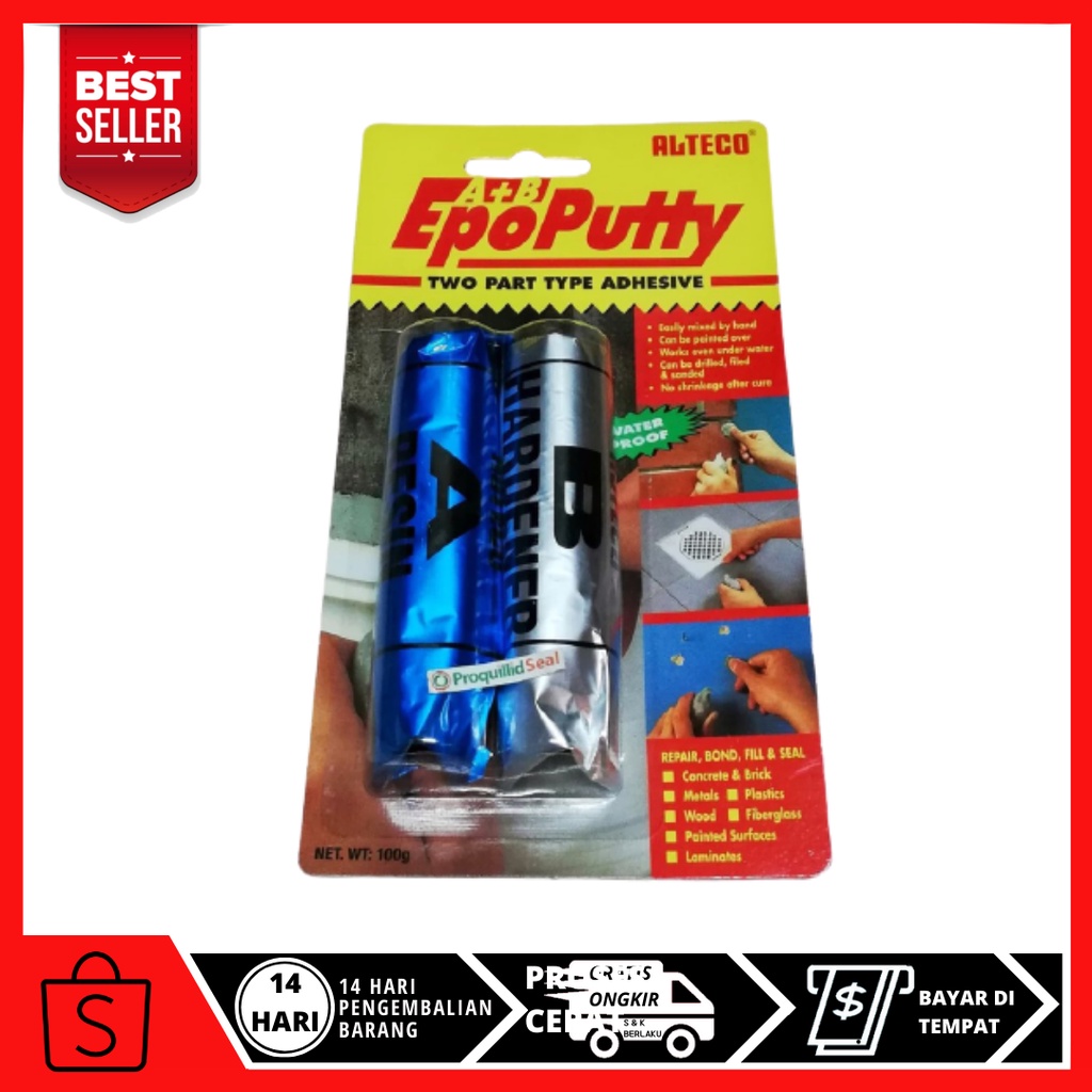 

Lem Epo Putty Alteco / Epo Putty / Lem porting 100 gram