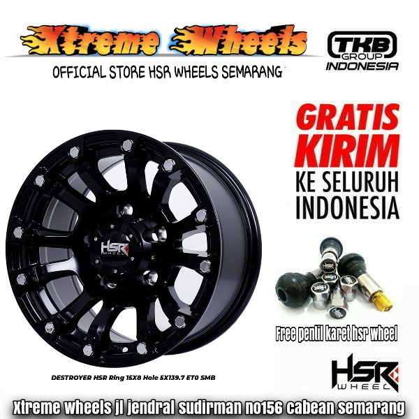 velg offroad ring 15 mobil sidekick feroza katana taft escudo taft