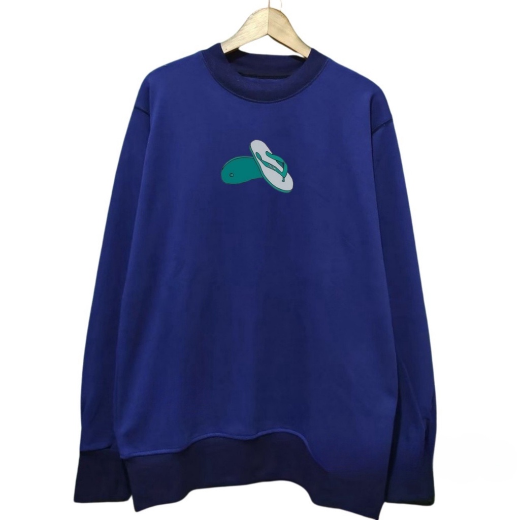 Sweater DRFams Aeshtetic Swallow Warna Biru Original Switer TERLARIS oversize Pria Cod
