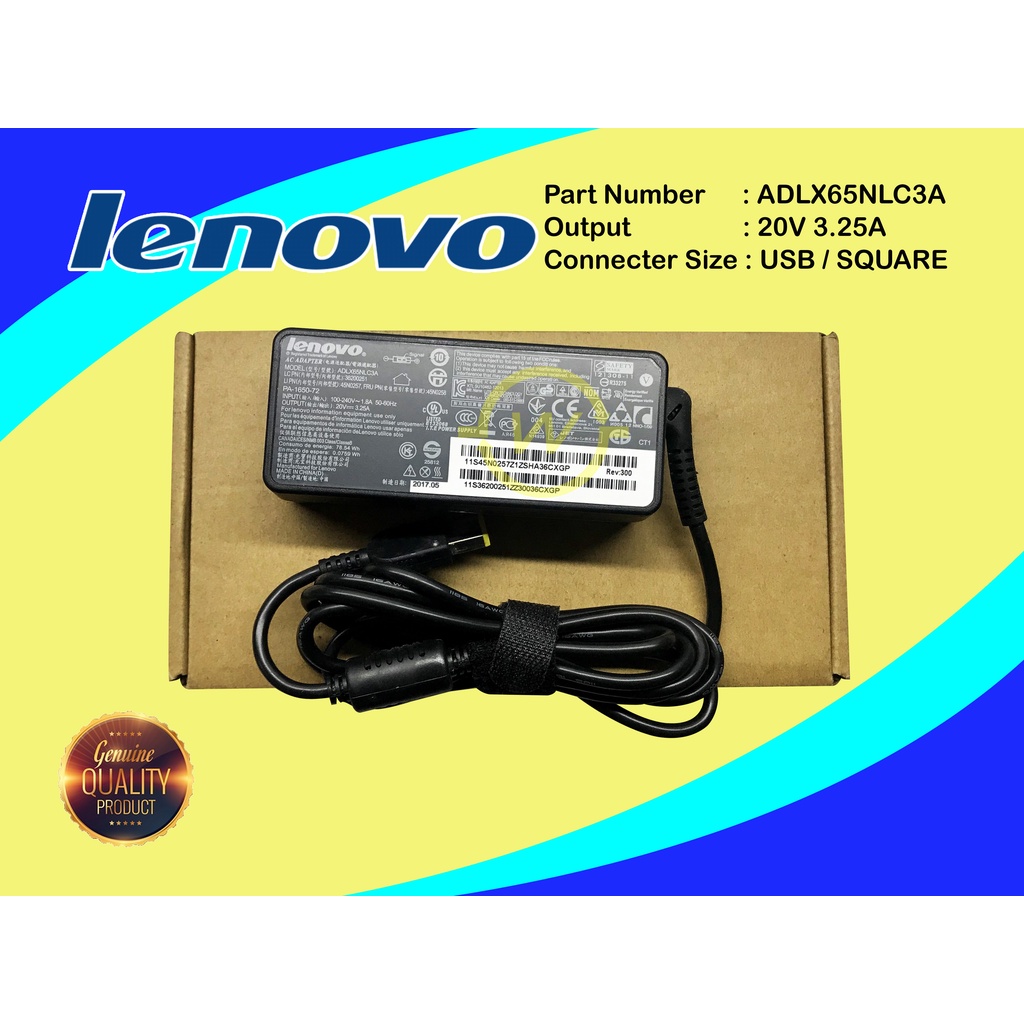 Charger Adaptor Lenovo V110 V130 V130-14IKB V130-15IKB Series ORIGINAL