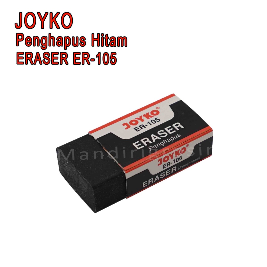 Eraser ER-105 *Joyko * Penghapus * Hitam