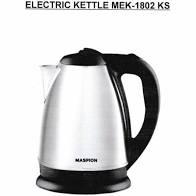 Ketel listrik maspion MEK 1802 KS dan MEK 1803 KL electric