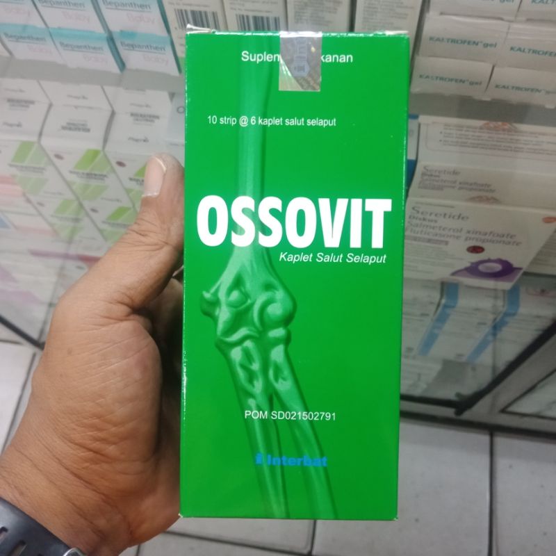 OSSOVIT Suplemen Kalsium 60tablet