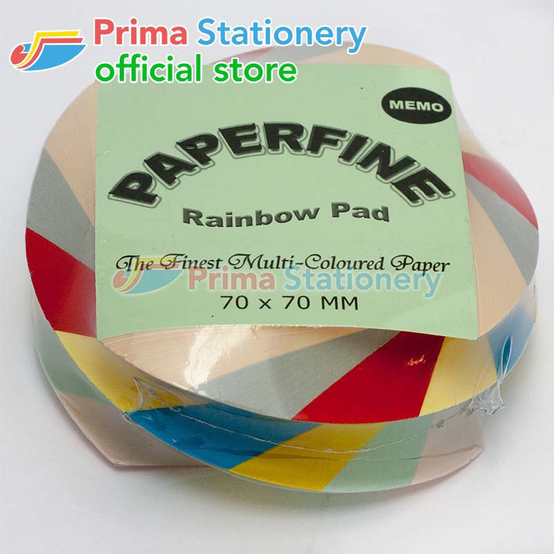 

Memo Pelangi Warna Warni - Bahan Kertas Hvs Warna Paperfine 80gsm