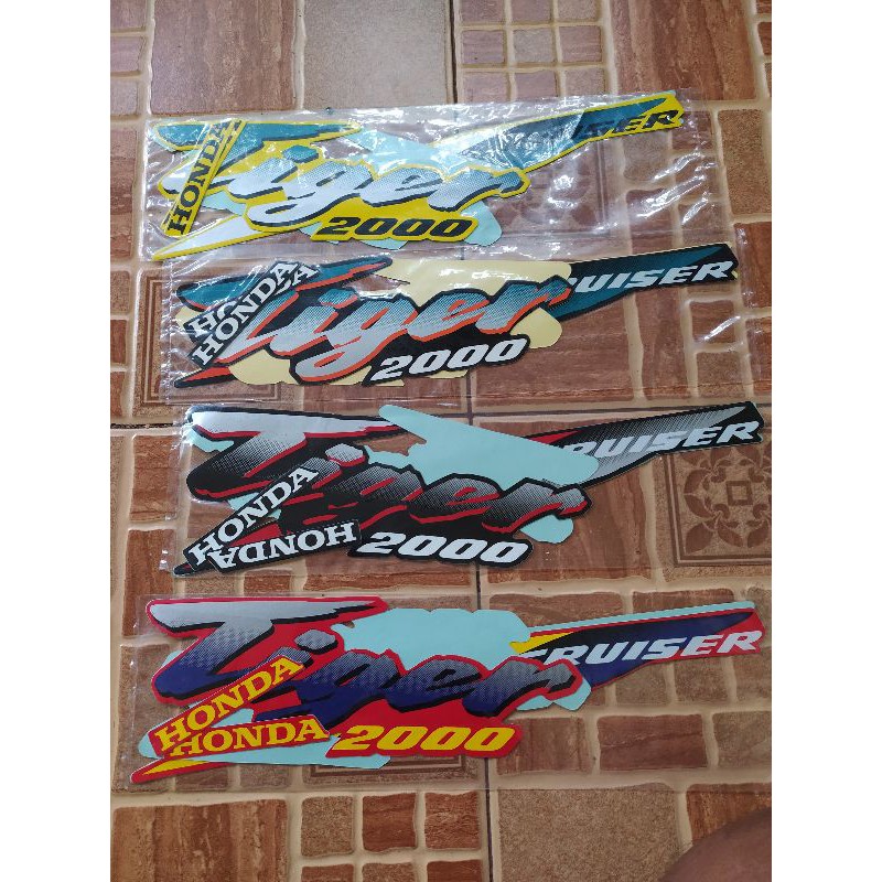 Striping Stiker Body Tiger Lama