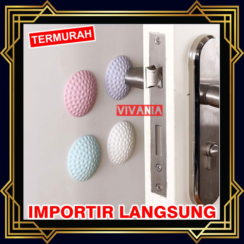 Pengaman Benturan Dinding - Pengaman pintu dan engsel bulat / penahan pintu / door stopper