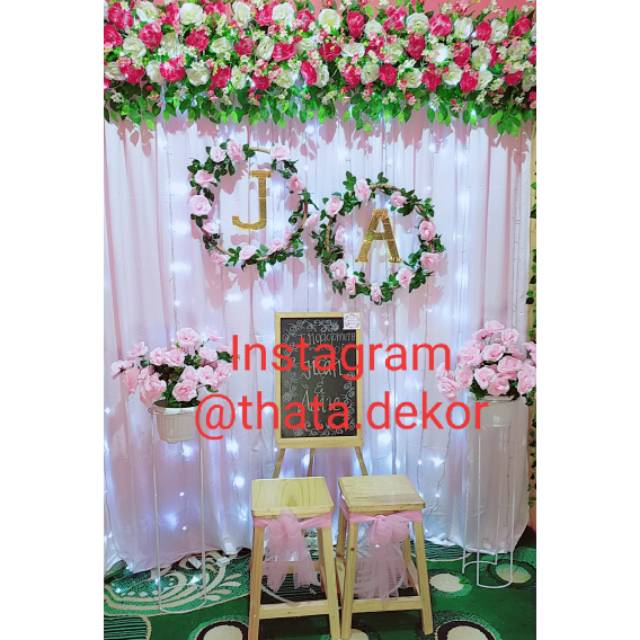 Dekorasi Lamaran/ Aqiqah/ tasyakuran/sunatan/ wesdding