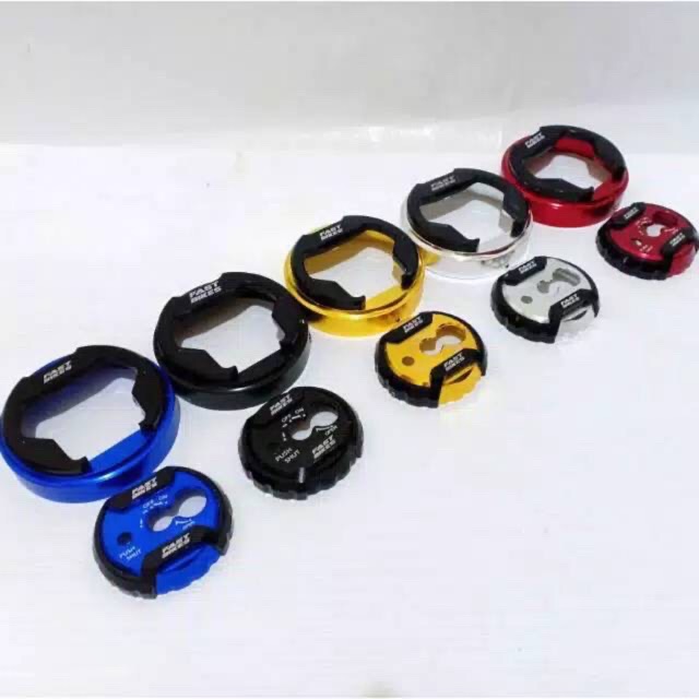 Paket Cover Tutup Tangki + Cover Tutup Kontak Nmax Full Cnc Premium