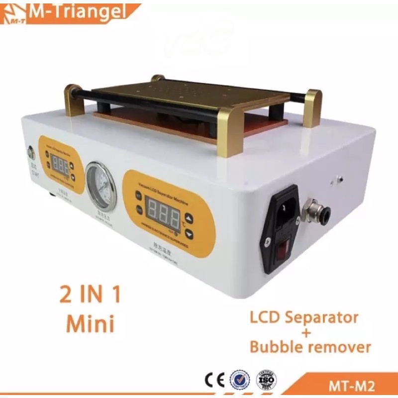 MESIN BUBBLE REMOVER + SEPARATOR 2IN1 M2 M-TRIANGLE / ALAT SERVIS HP