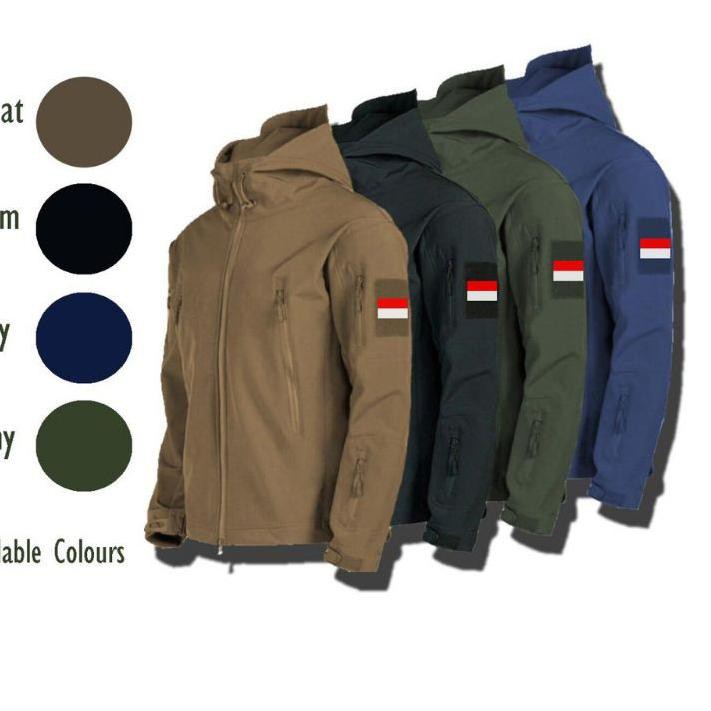 ۞ Jaket TAD Army Tactical Anti Air Free Logo Indonesia Garuda Jaket Bravo ➶