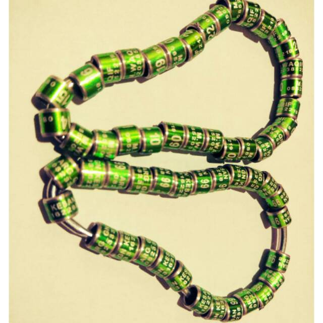 Mewah Murah. Ring perkutut model laser MK. Bisa pesan nama,no hp,no urut. Harga per1set/25biji