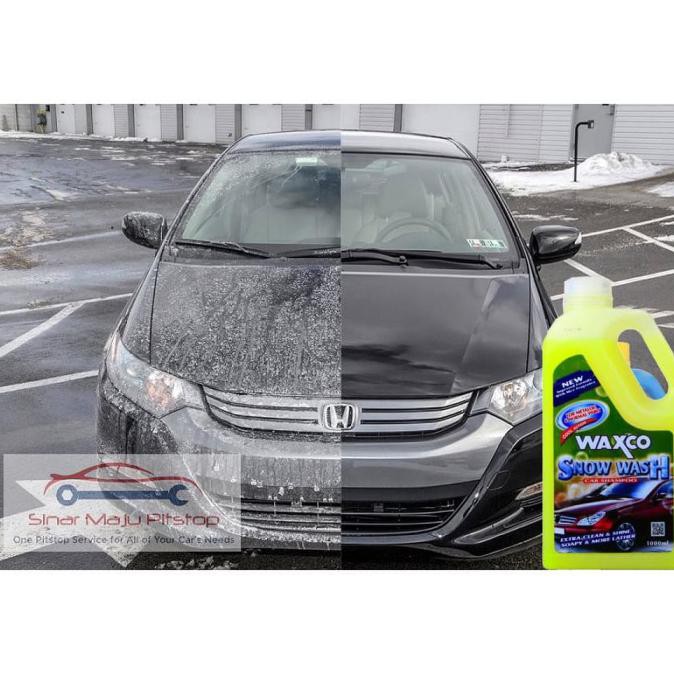 Murah Waxco Snow Wash Shampoo Sabun Cuci Mobil Penuh Foam Salju Kilap Bersih Promo