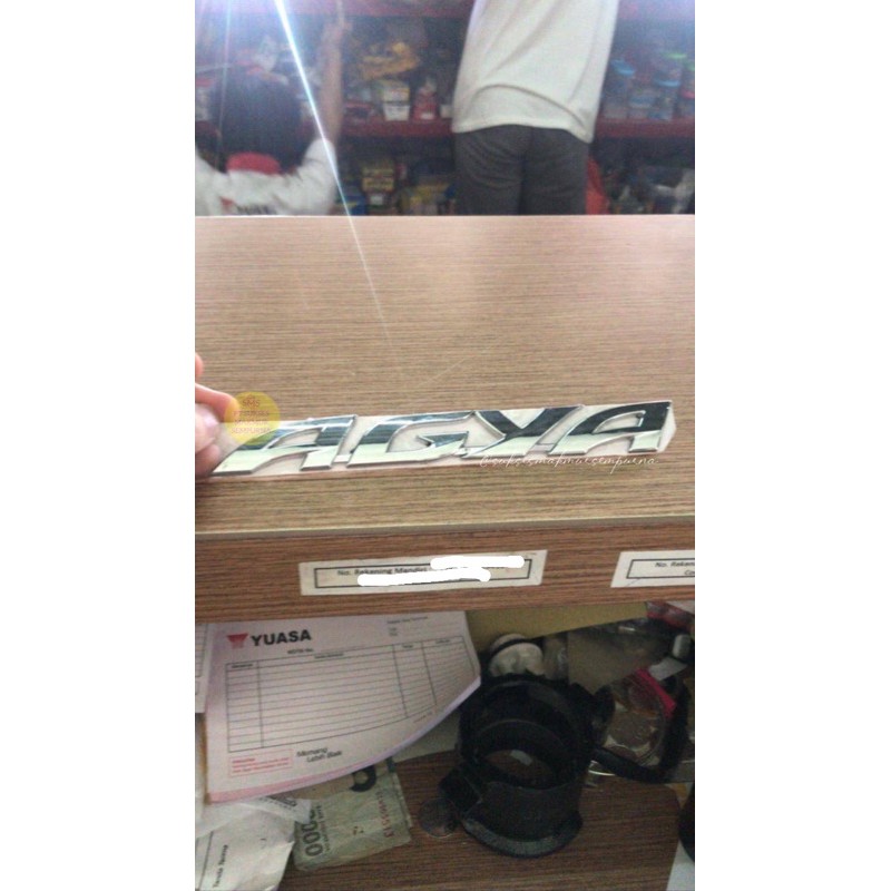 Emblem Logo Toyota Agya