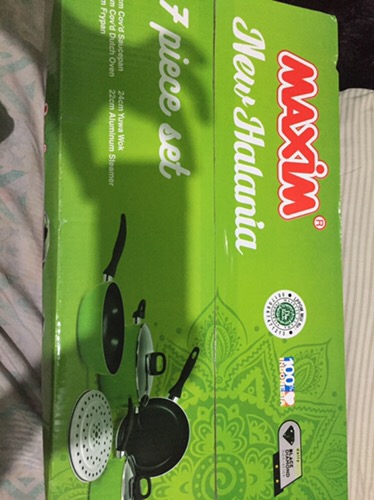 Panci Maxim Tebal New Halania 7 In 1 Original Teflon Cookware