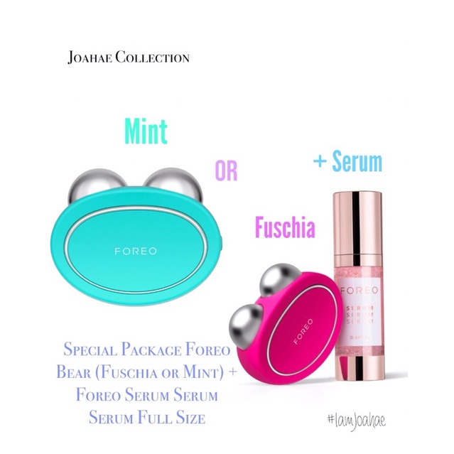 Special Package Foreo Bear + Foreo Serum Serum Serum Full Size