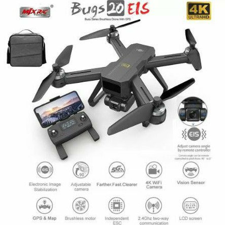 MJX B20 EIS Brushless 5G GPS wifi Kamera dengan tas