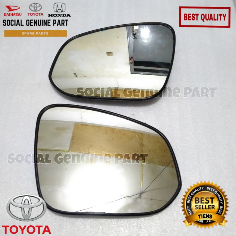 kaca spion kanan kiri Rh Lh Innova reborn Fortuner Vrz