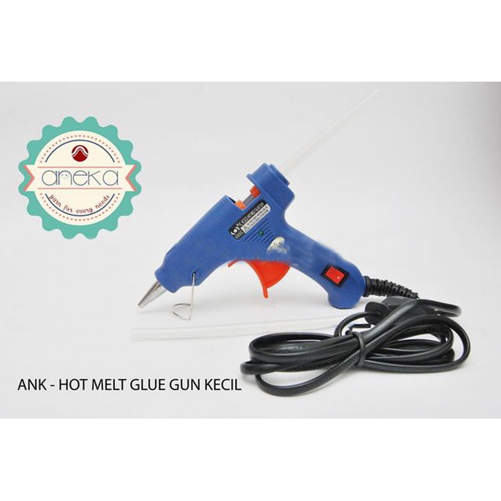 Tembakan (Glue Gun) ANK Lem Lilin Kecil ON/OFF 20 W