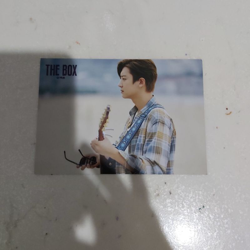 PC / PHOTOCARD THE BOX CHANYEOL