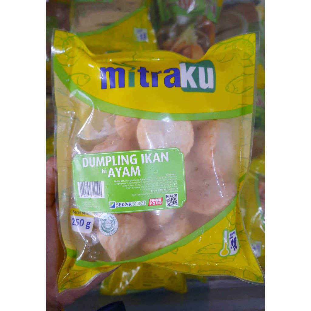 MITRAKU Dumpling Ikan Isi Ayam 250gr