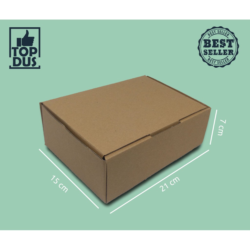 

Kardus 21x15x7cm / Dus Die Cut / Box Murah Packaging Ready Dus Die Cut Uk Kotak Makan/Kardus