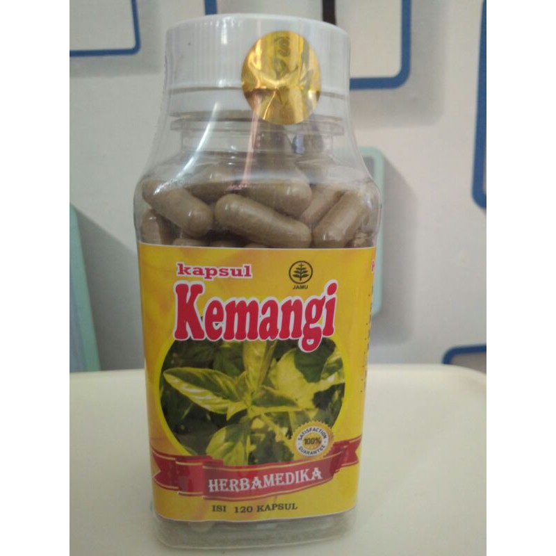 Kapsul herbal kemangi