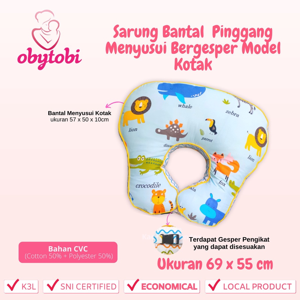 Obytobi By Obayito Bantal Menyusui Bergesper OB-019-3B