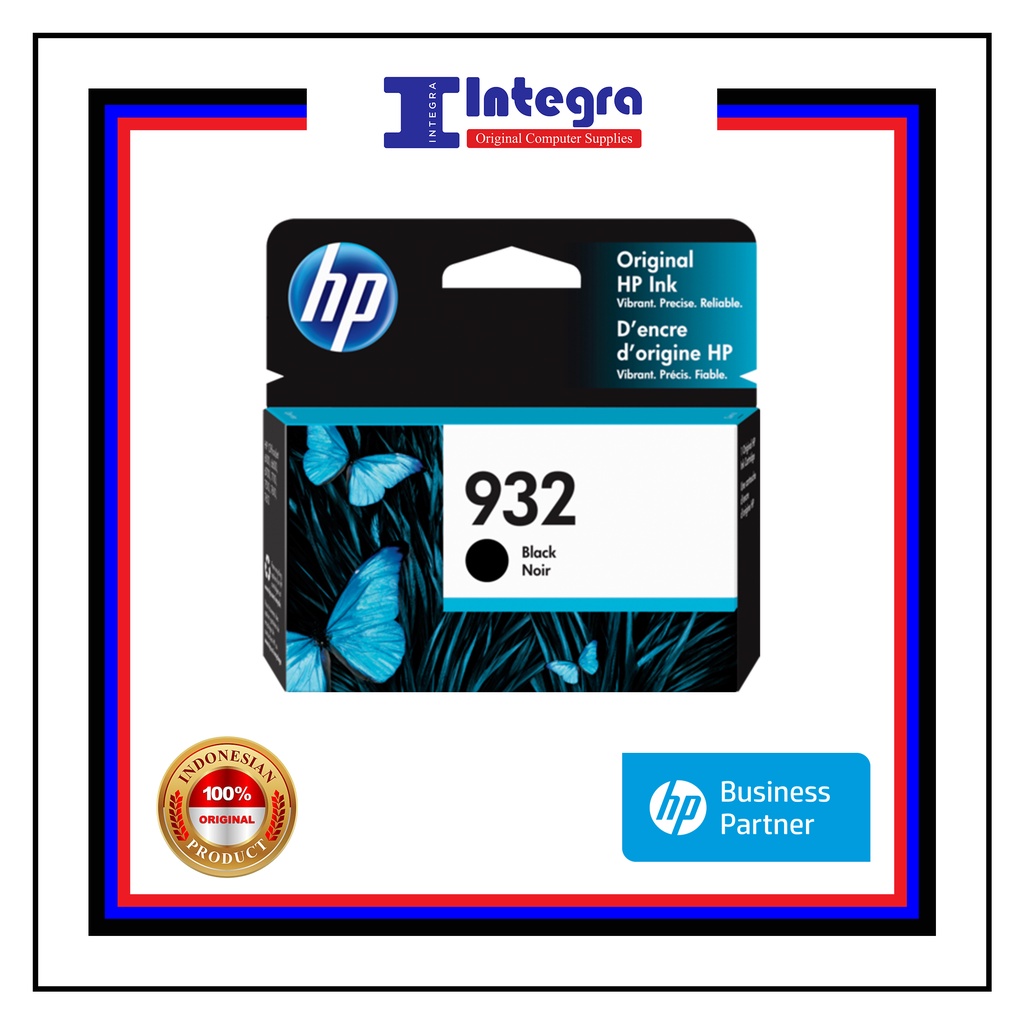 Tinta HP 932 Black Original Cartridge - CN057AA