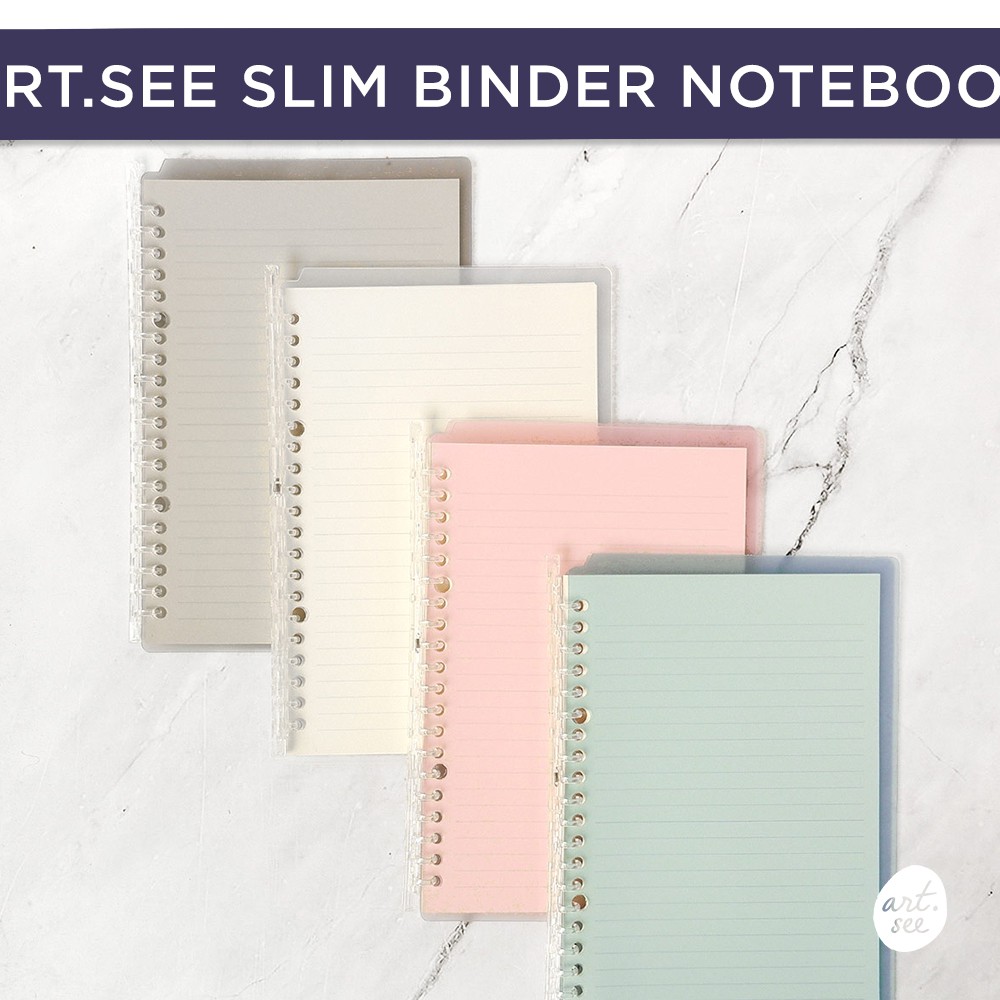 

art.see Slim Binder Notebook
