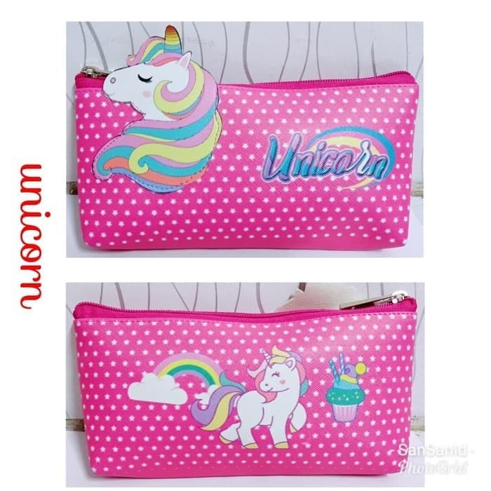 

Jualan Kotak Pensil / Tempat Pensil / Pencil Case Resleting Karakter Lucu Limited
