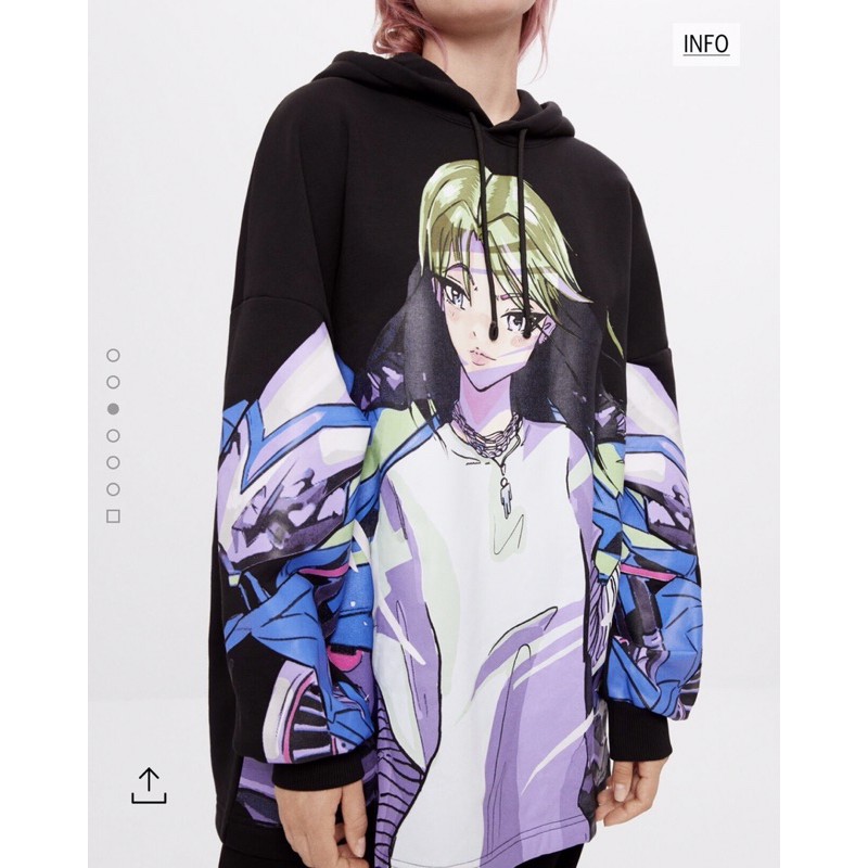 ORIGINAL Bershka Billie Eilish Hoodie