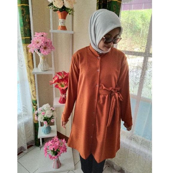 [CBD.20Au22e] BAJU TUNIK DEMORE KEKINIAN/ TUNIK BUSUI/BAYLE DAYLE KERUT /JUMBO SIZE