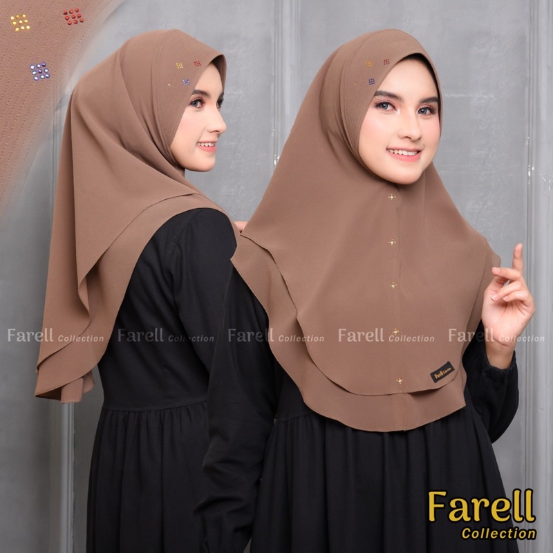 KHIMAR BENITA  PAYET/ORI FARELL COLLECTION/ HIJAB INSTANT/ HIJAB SERUTY/HIJAB MURAH