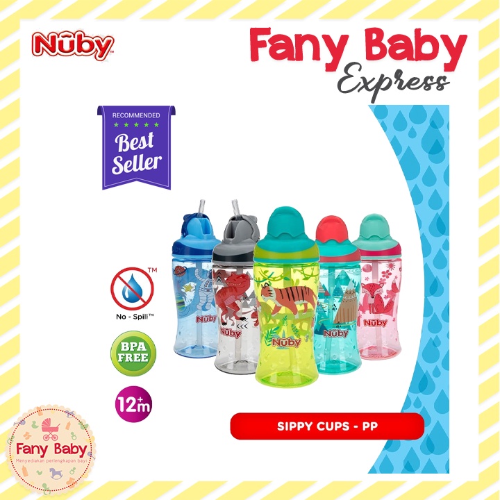 NUBY 360ML SPORT BOTTLE FLIPIT- NB187